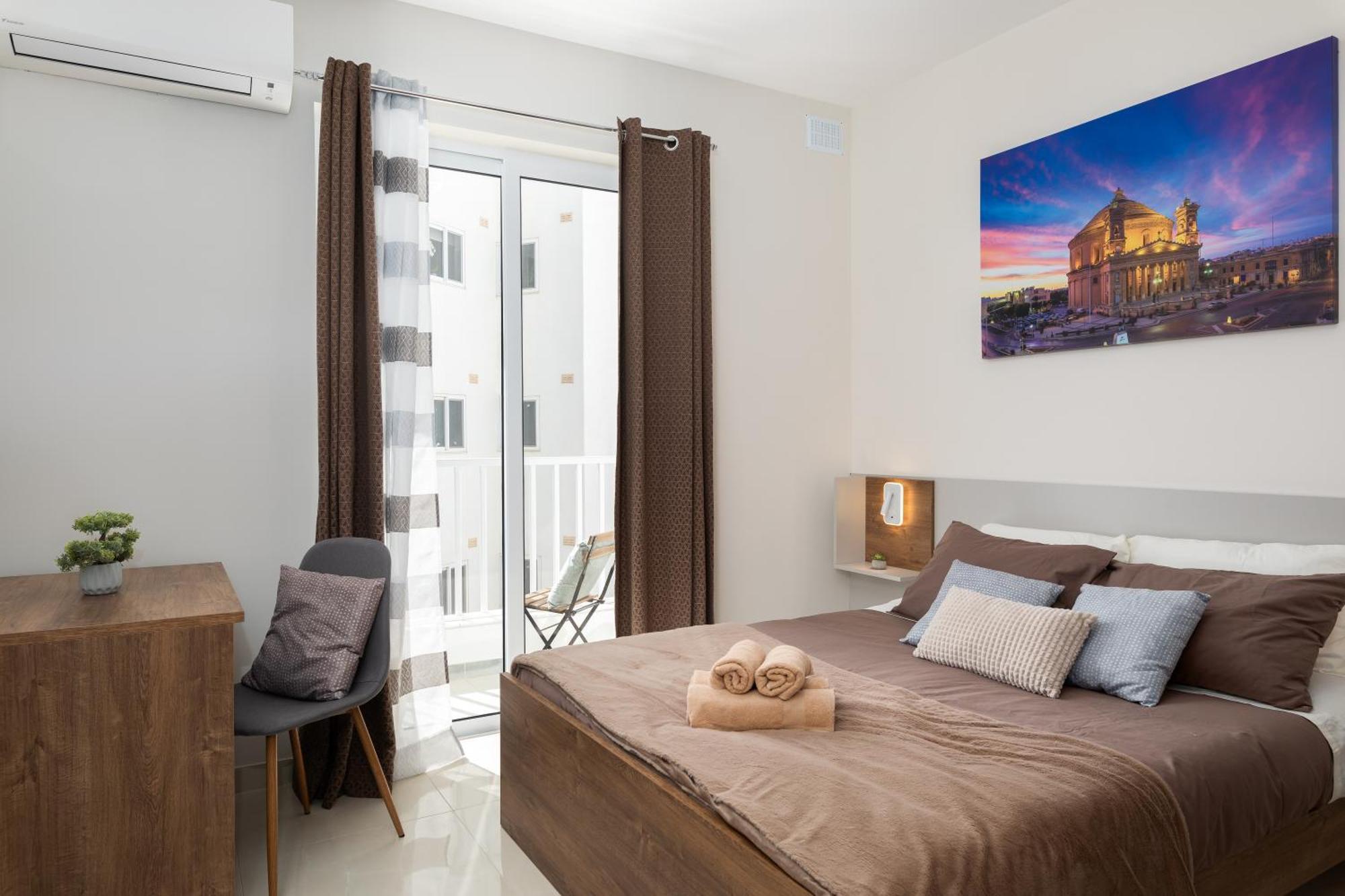 Edka Suites - Modern Sunlit 2Bd Apartments With Balconies - Close To Sliema Promenade, St Julian'S & St Georges Bay Gzira Екстер'єр фото
