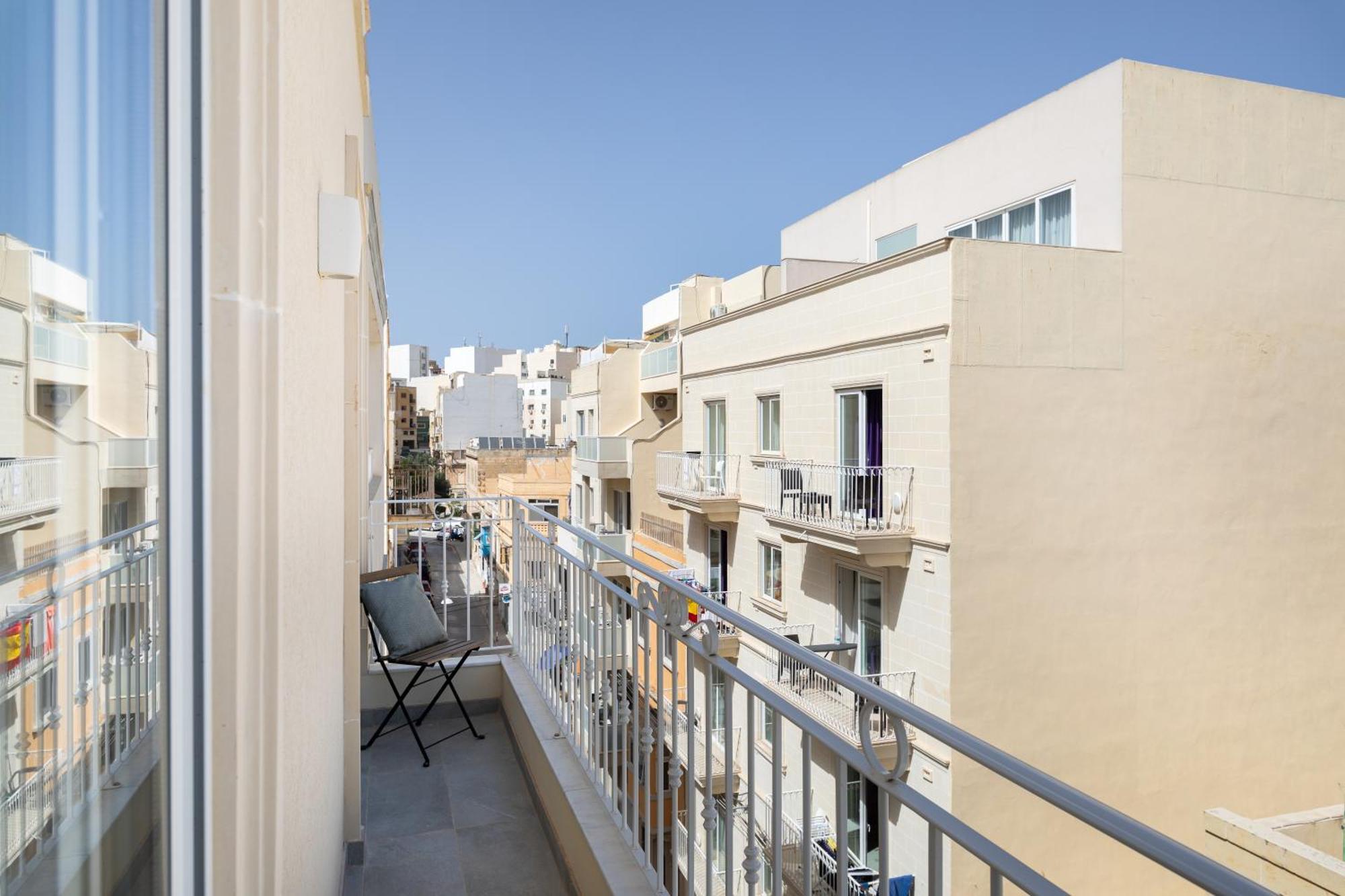 Edka Suites - Modern Sunlit 2Bd Apartments With Balconies - Close To Sliema Promenade, St Julian'S & St Georges Bay Gzira Екстер'єр фото