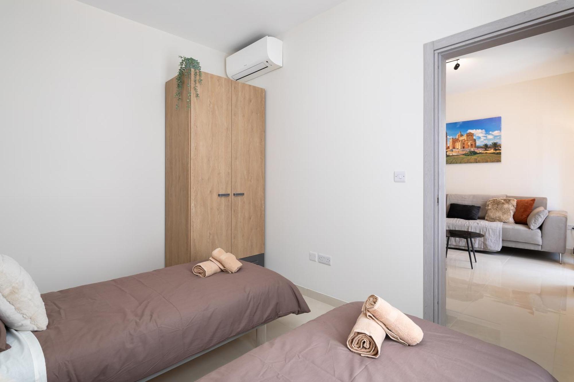 Edka Suites - Modern Sunlit 2Bd Apartments With Balconies - Close To Sliema Promenade, St Julian'S & St Georges Bay Gzira Екстер'єр фото