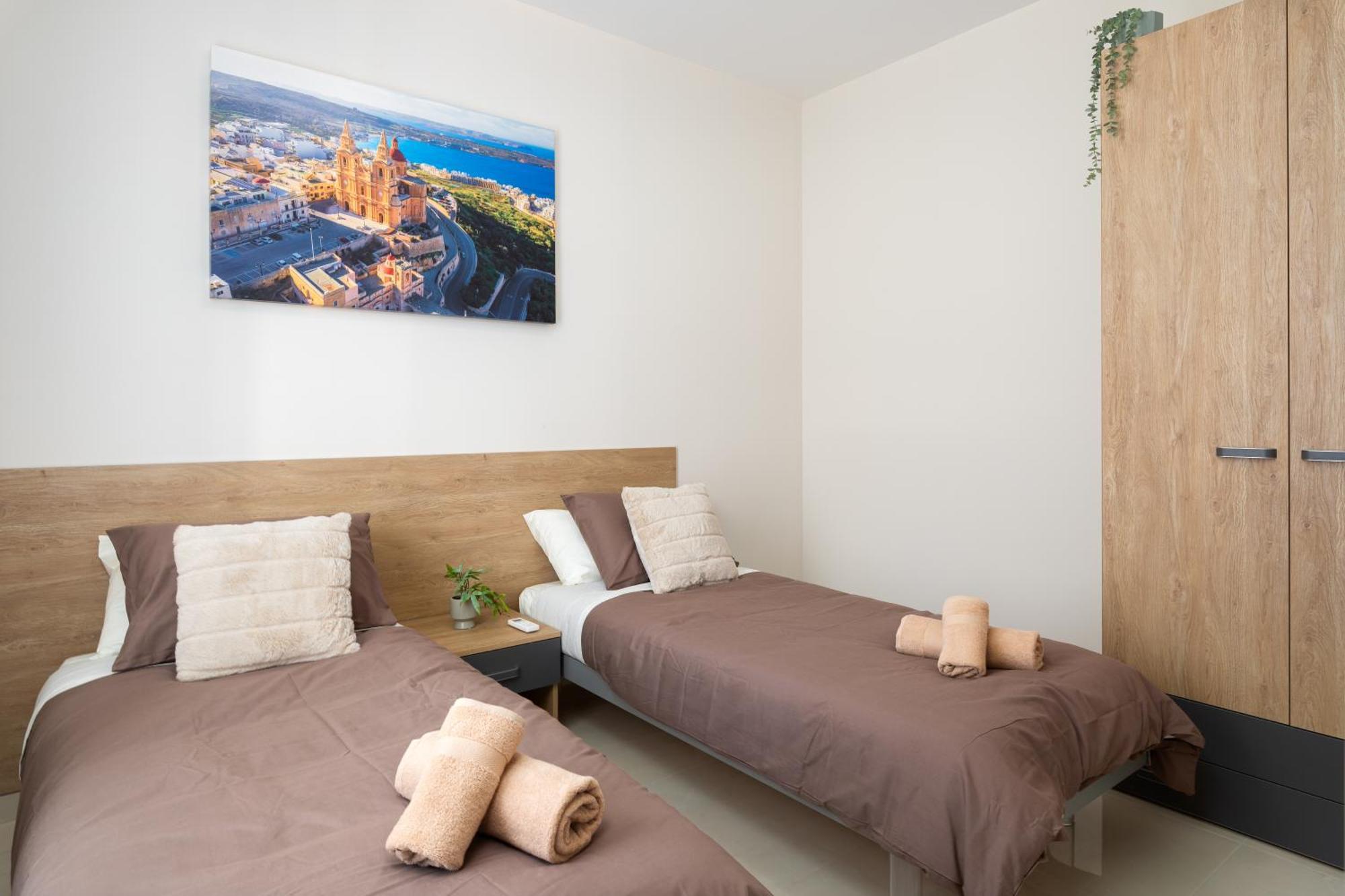 Edka Suites - Modern Sunlit 2Bd Apartments With Balconies - Close To Sliema Promenade, St Julian'S & St Georges Bay Gzira Екстер'єр фото