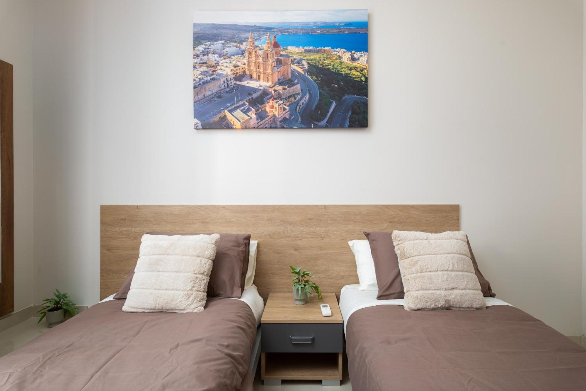 Edka Suites - Modern Sunlit 2Bd Apartments With Balconies - Close To Sliema Promenade, St Julian'S & St Georges Bay Gzira Екстер'єр фото