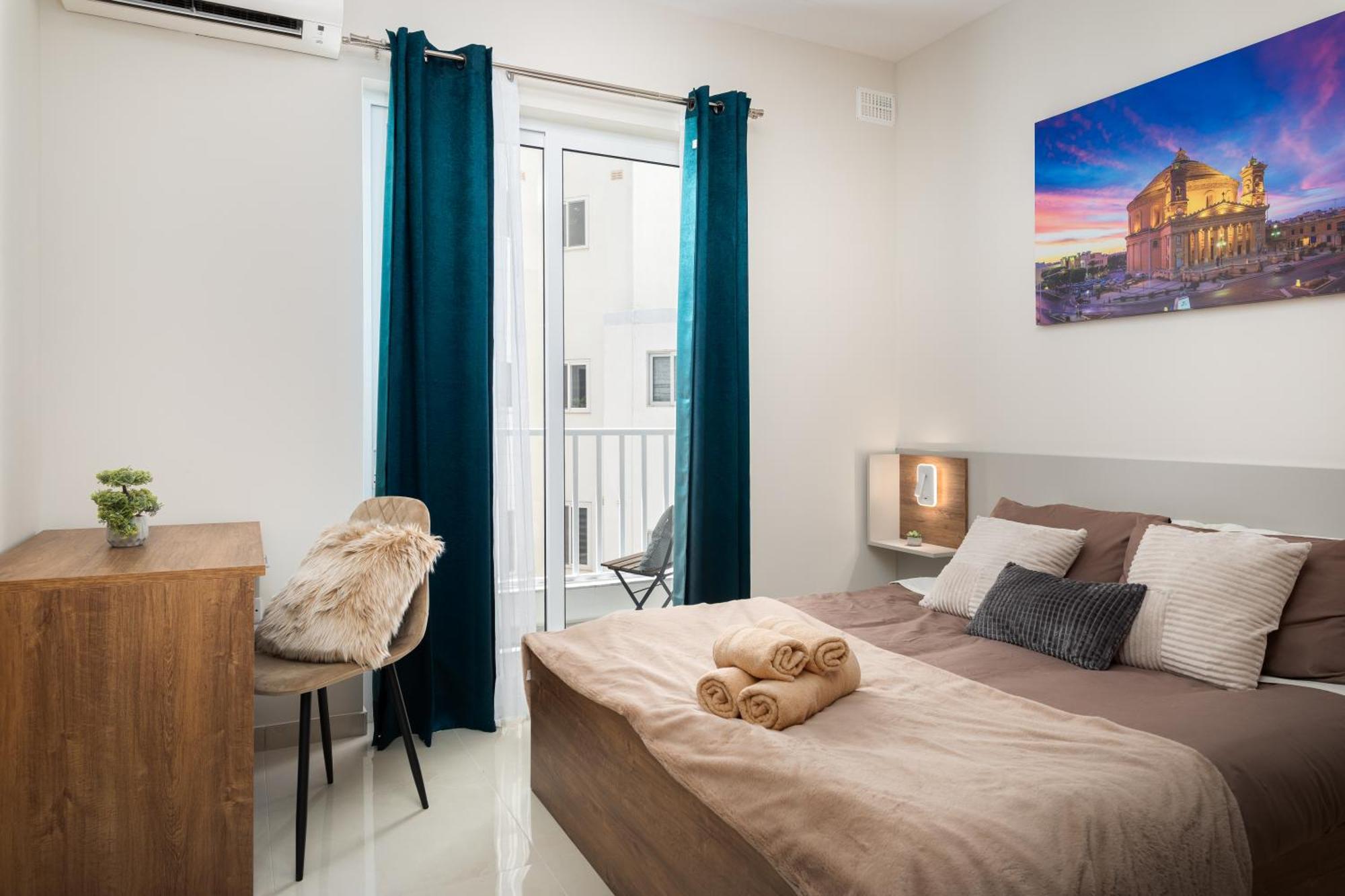 Edka Suites - Modern Sunlit 2Bd Apartments With Balconies - Close To Sliema Promenade, St Julian'S & St Georges Bay Gzira Екстер'єр фото