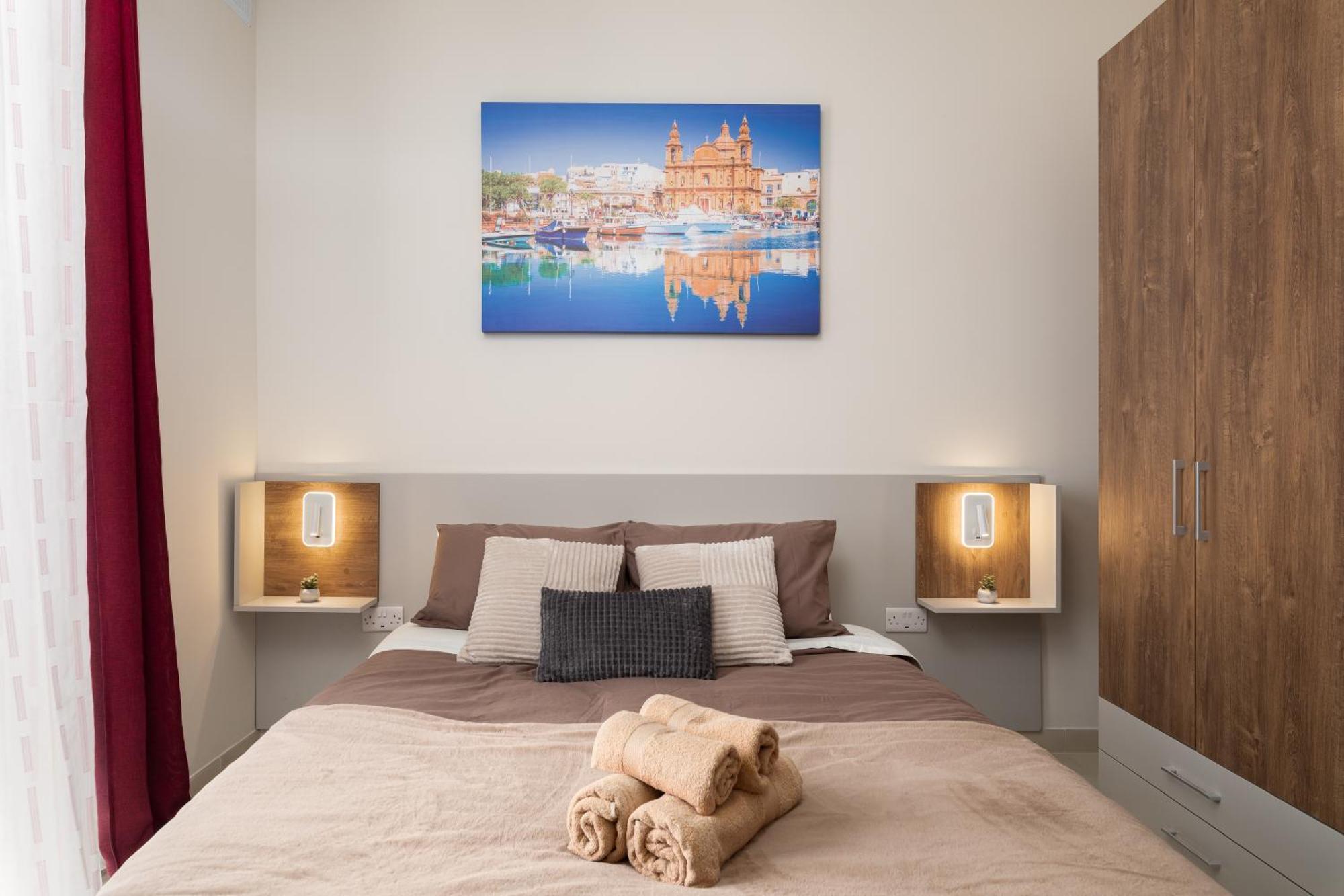 Edka Suites - Modern Sunlit 2Bd Apartments With Balconies - Close To Sliema Promenade, St Julian'S & St Georges Bay Gzira Екстер'єр фото