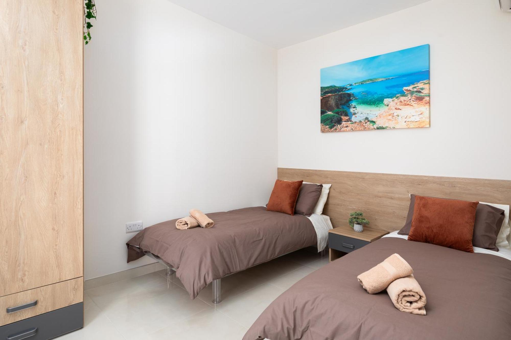 Edka Suites - Modern Sunlit 2Bd Apartments With Balconies - Close To Sliema Promenade, St Julian'S & St Georges Bay Gzira Екстер'єр фото